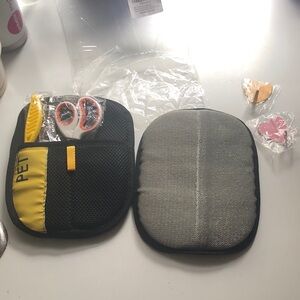 New for dogs, fur removal, gloves, nail trimmer, flea comb, 💗 to hang a leash